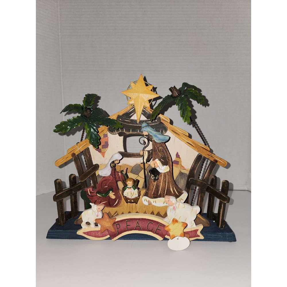 Beautiful musical moving Nativity‎ Peace